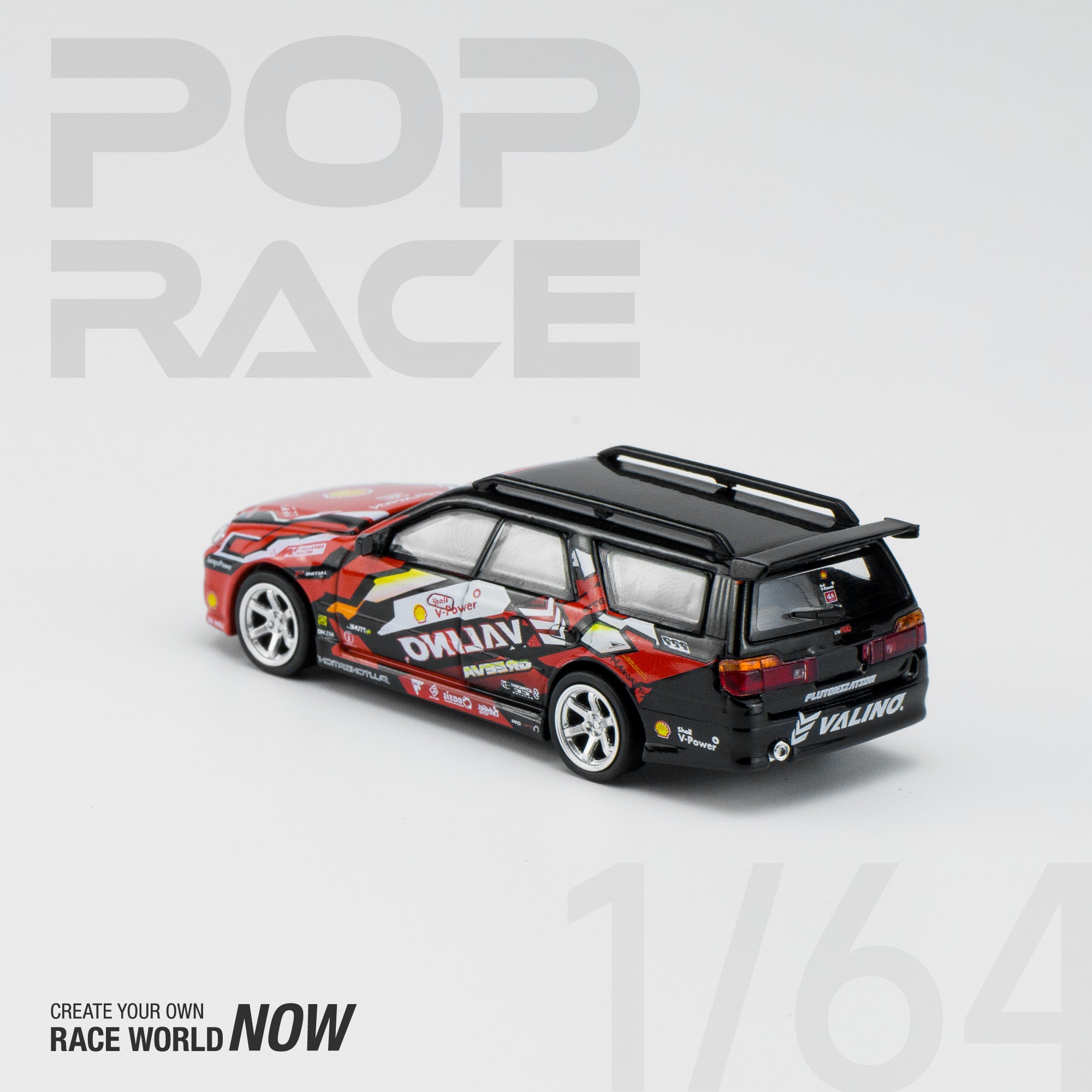 Shell Valino Stagea R34 Pluto Mok "DRIFTGEA34" PR640038 by Pop Race