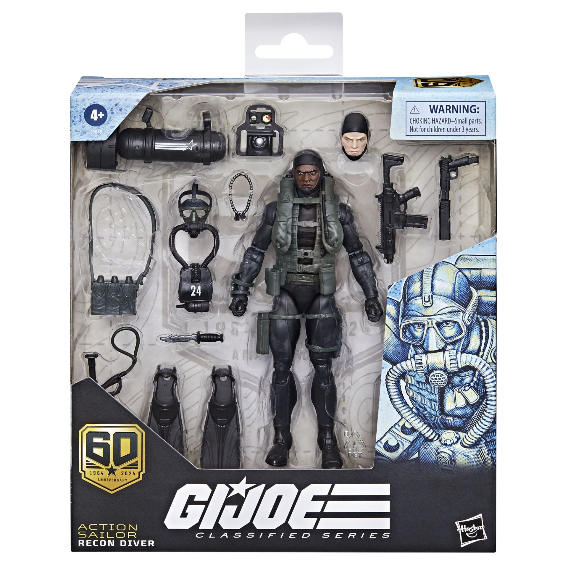 G.I. Joe Classified Series: 60th Anniversary Action Sailor Recon Diver