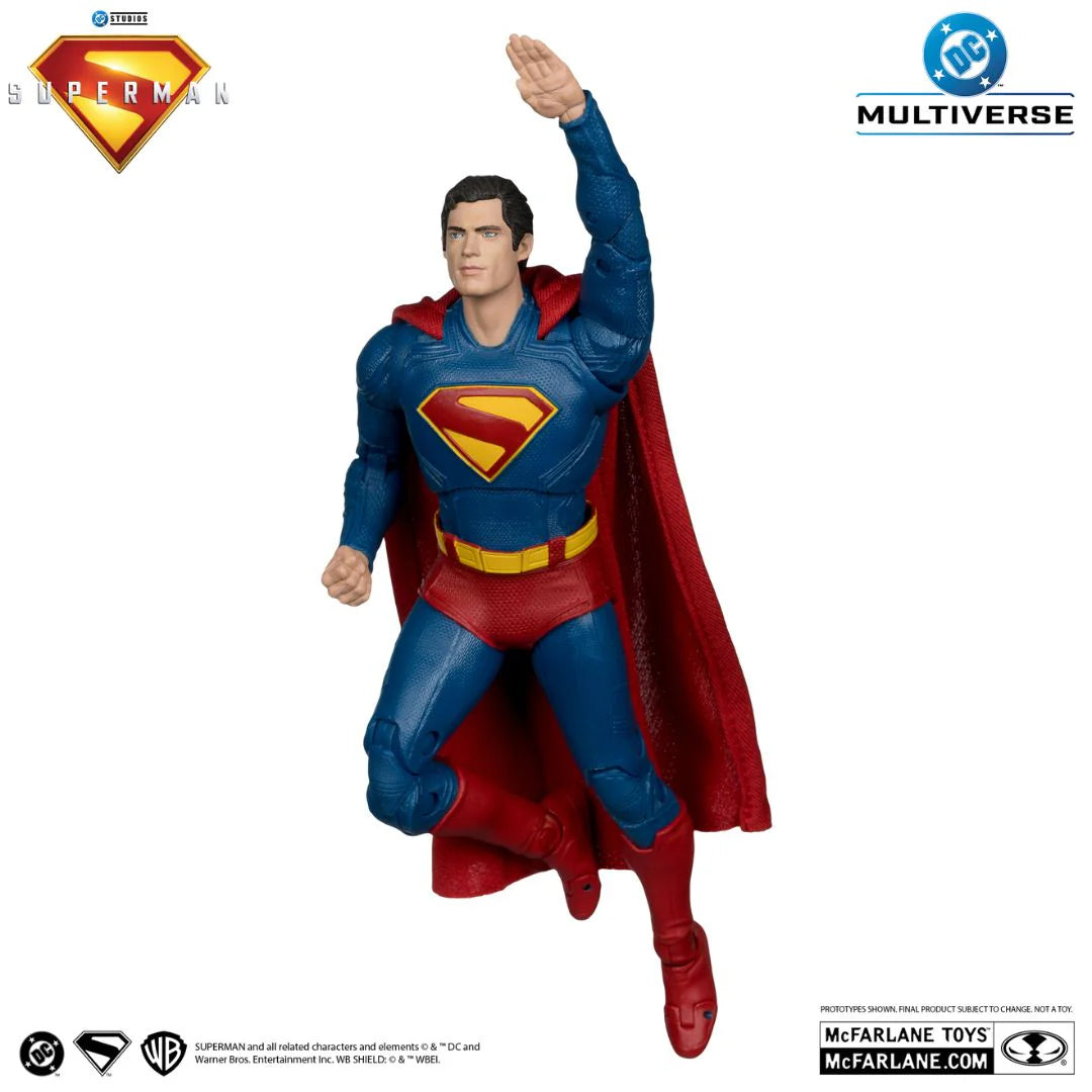 Superman with Krypto The Super Dog (Superman Movie) Deluxe Action Figure By Mcfarlane