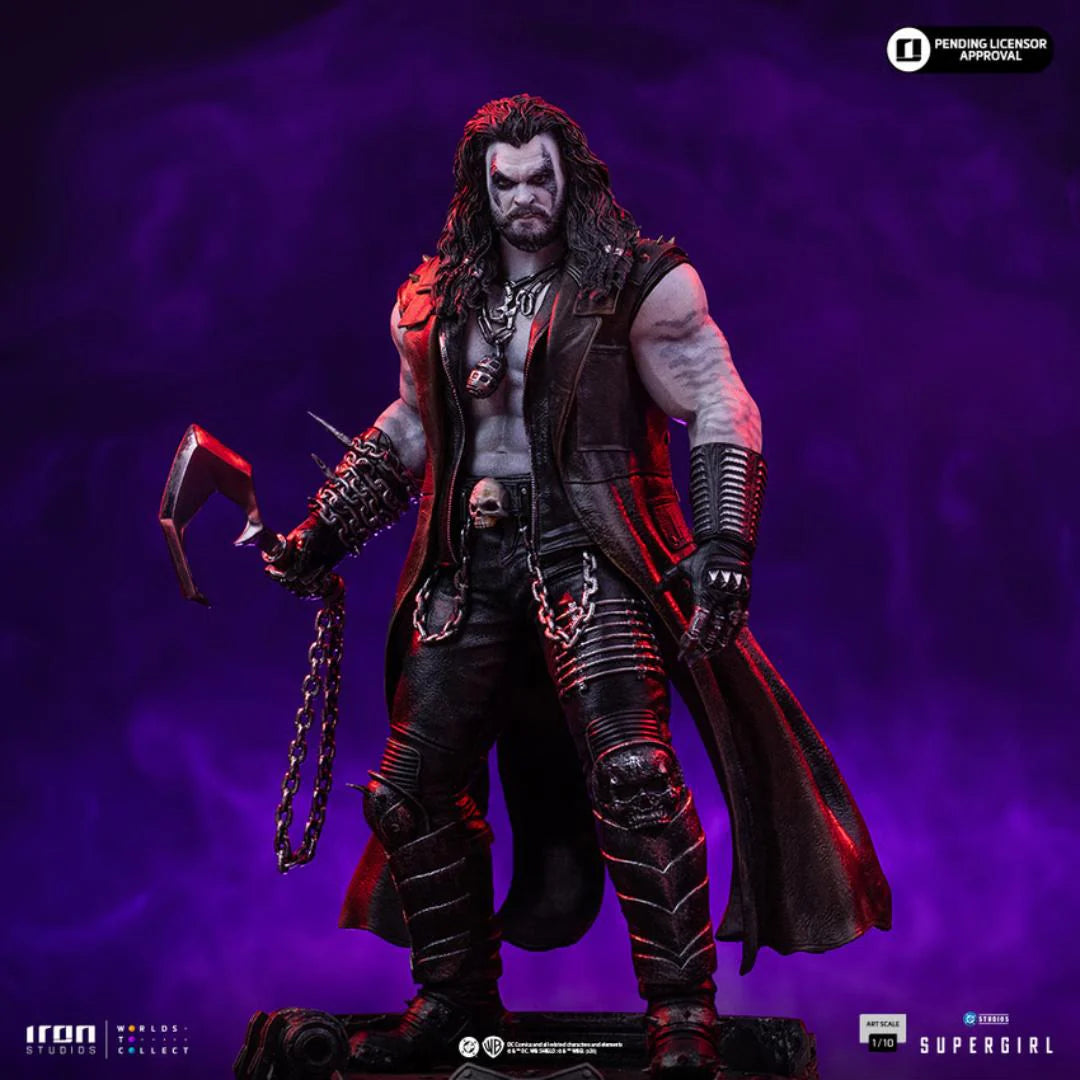 Lobo Statue Supergirl Movie Art Scale 1/10 by Iron Studios
