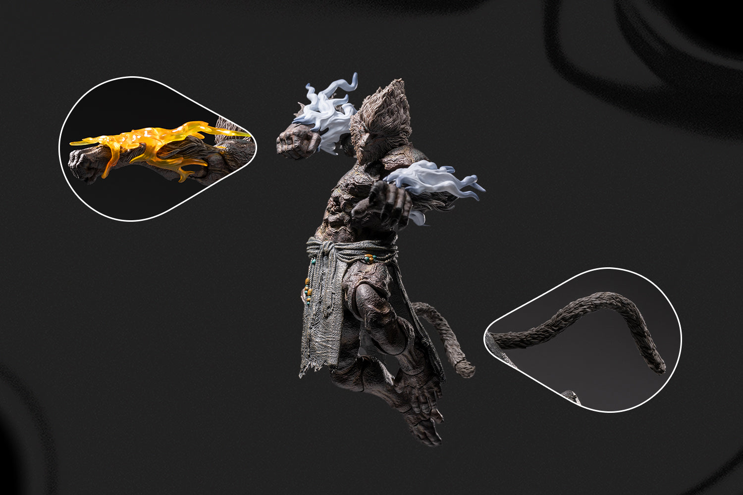 INART Black Myth Wukong Stone Monkey 1/12 Action Figure