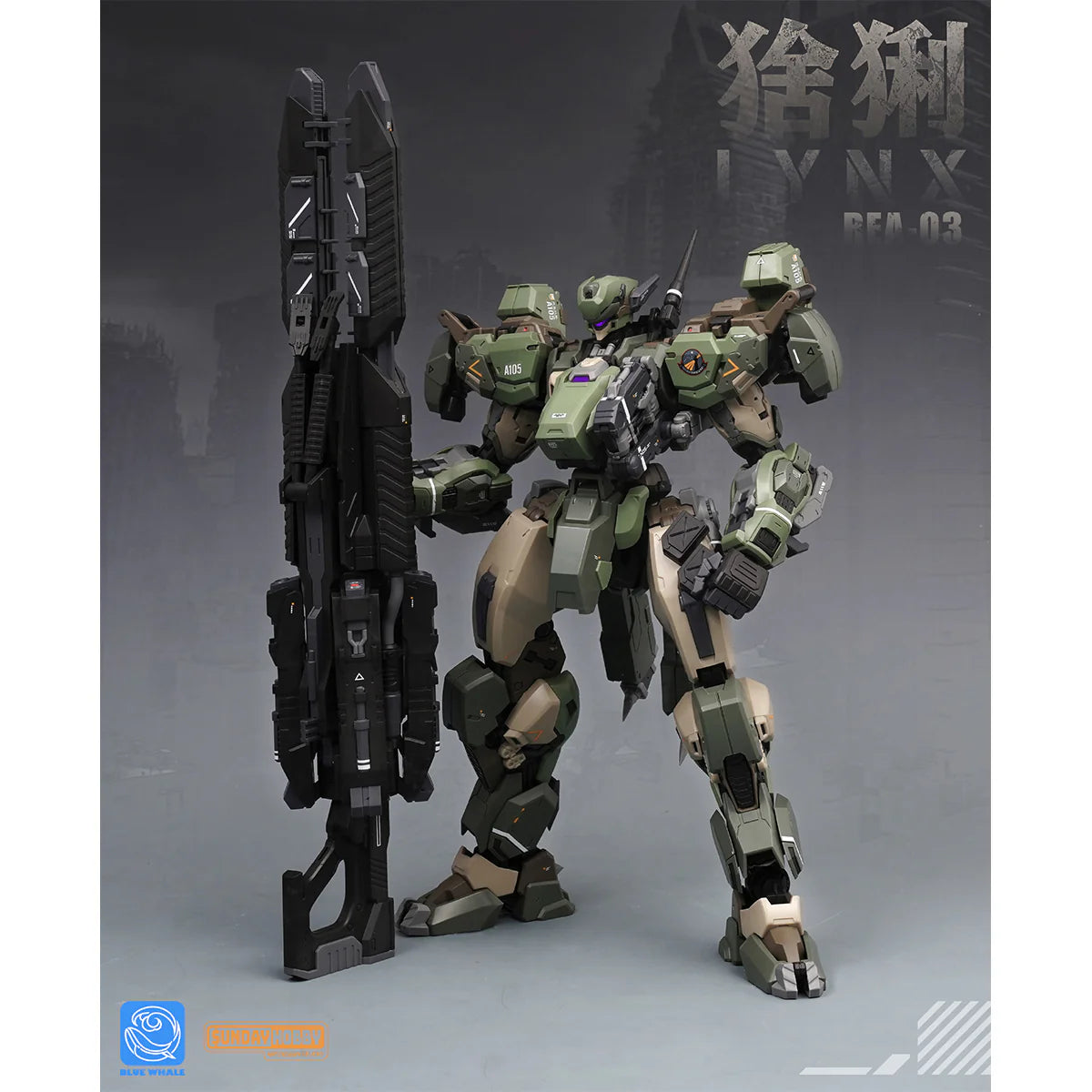 Mingjiang Legend Blue Whale Series REA-03 Lynx Model Kits