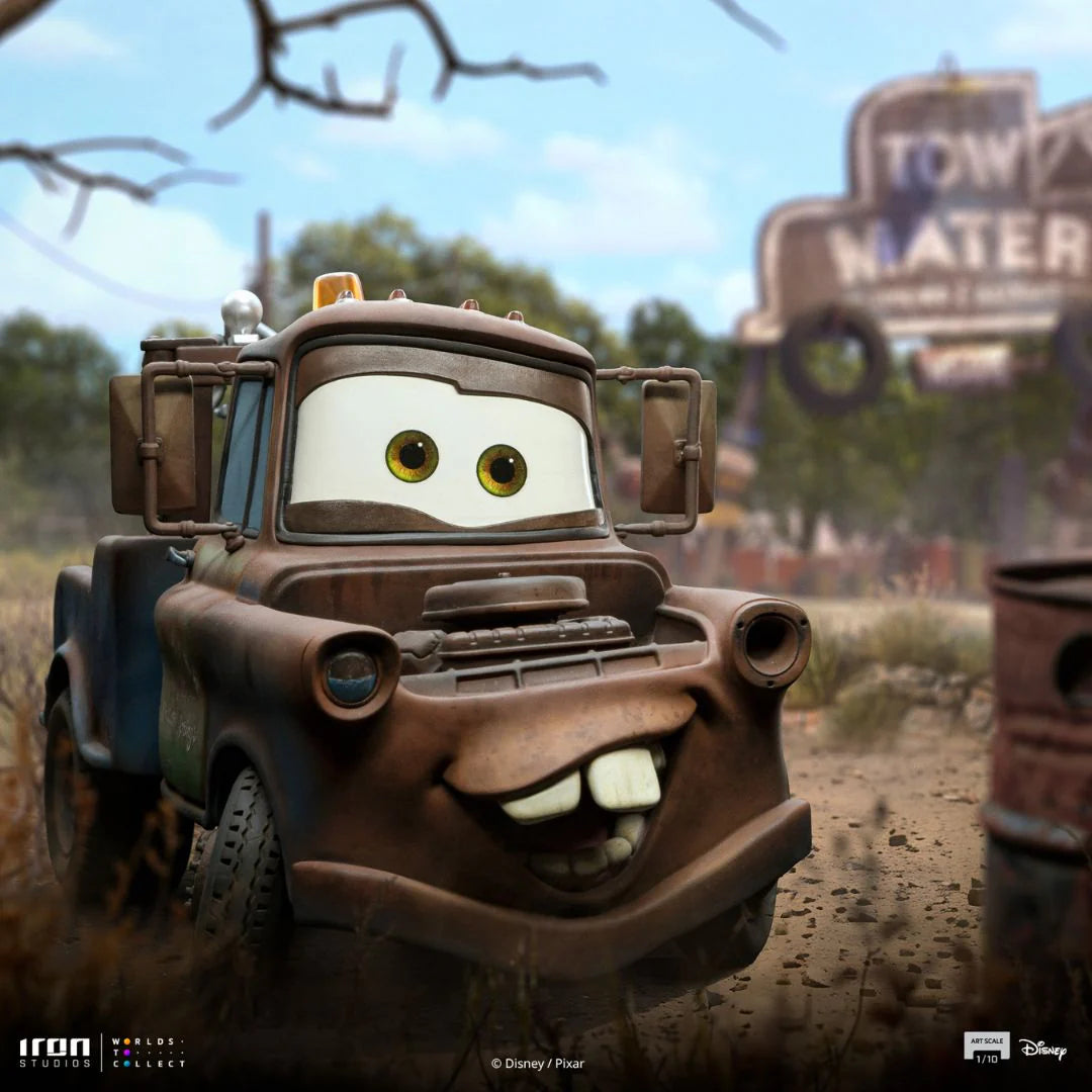 Tow Mater Art Statue By Iron Studios