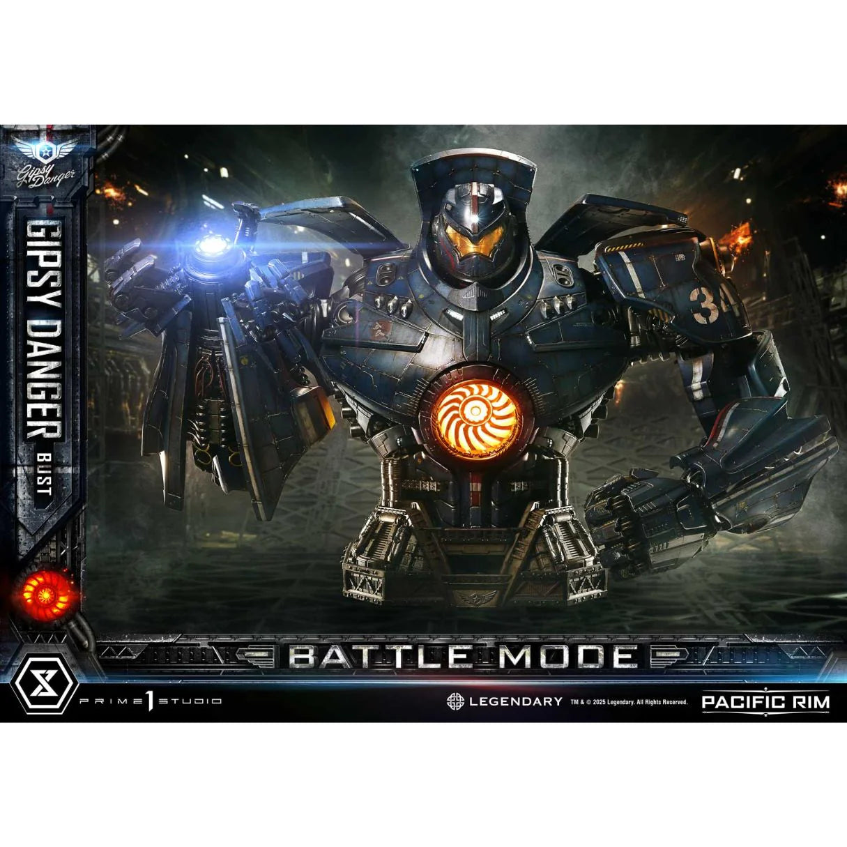 Gipsy Danger Battle Mode (Regular Version) Statue By Prime1 Studio