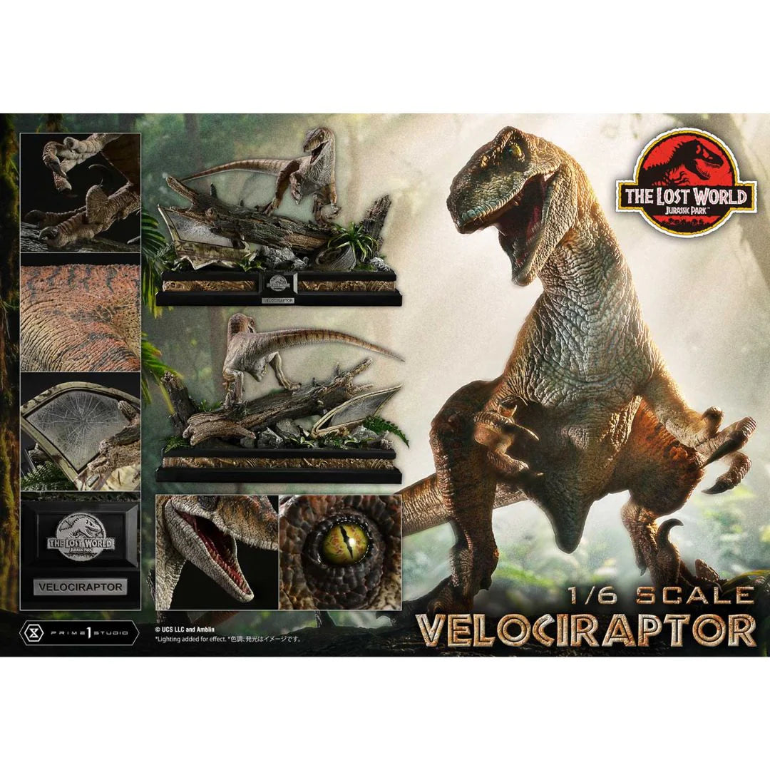 The Lost World: Jurassic Park Velociraptor By Prime 1 Studio