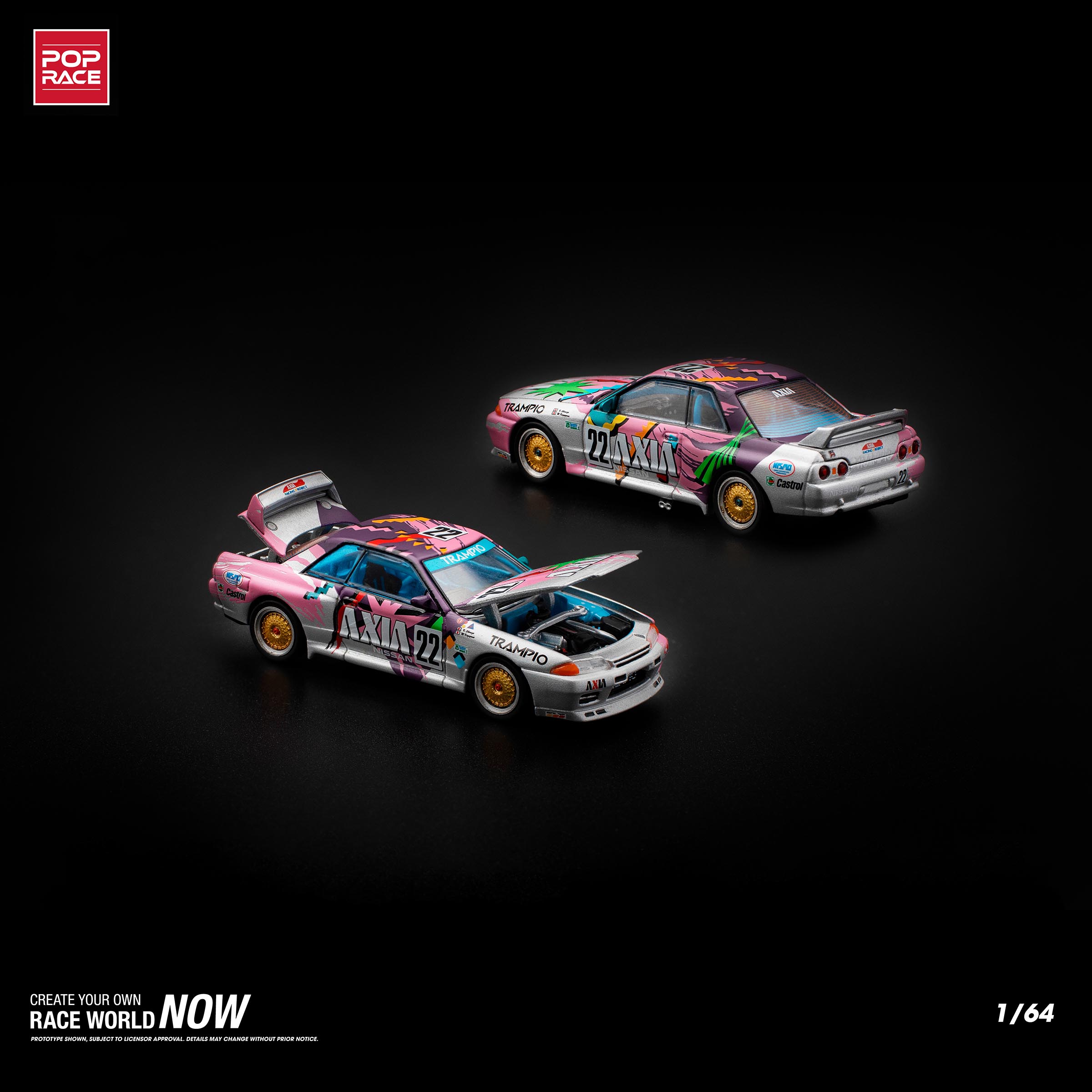 Nissan Skyline GT-R R32 #22 Group A PR640103 by Pop Race