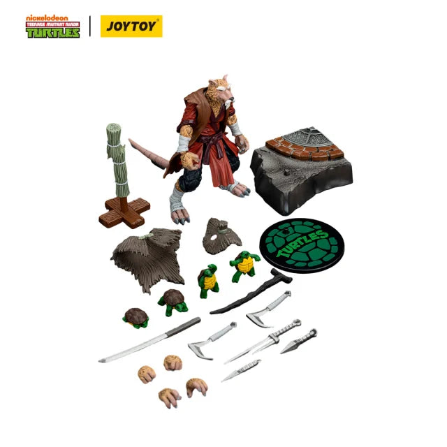 TMNT Splinter Action Figure By Joytoy