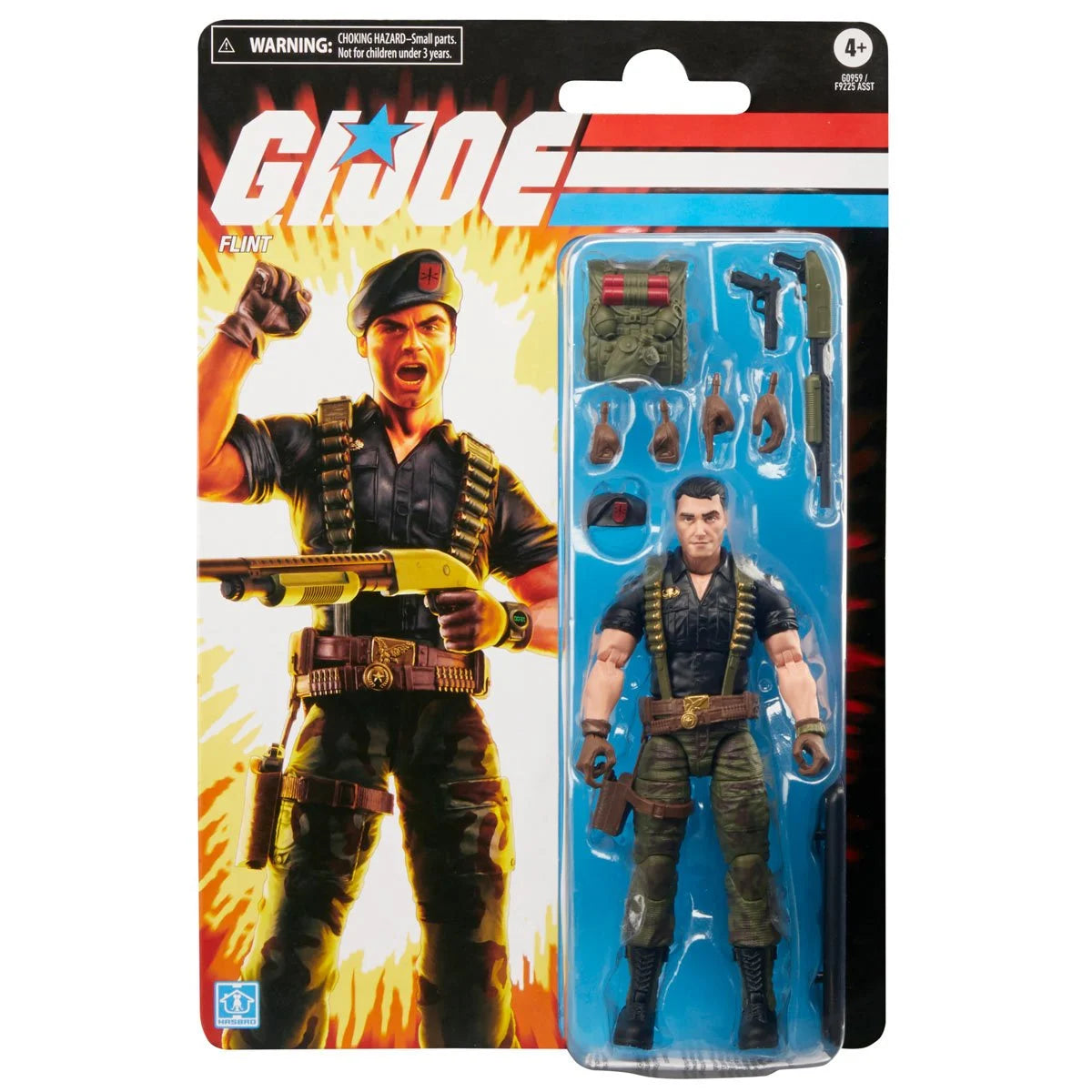 G.I. Joe Classified Series Retro Cardback Flint Action Figure