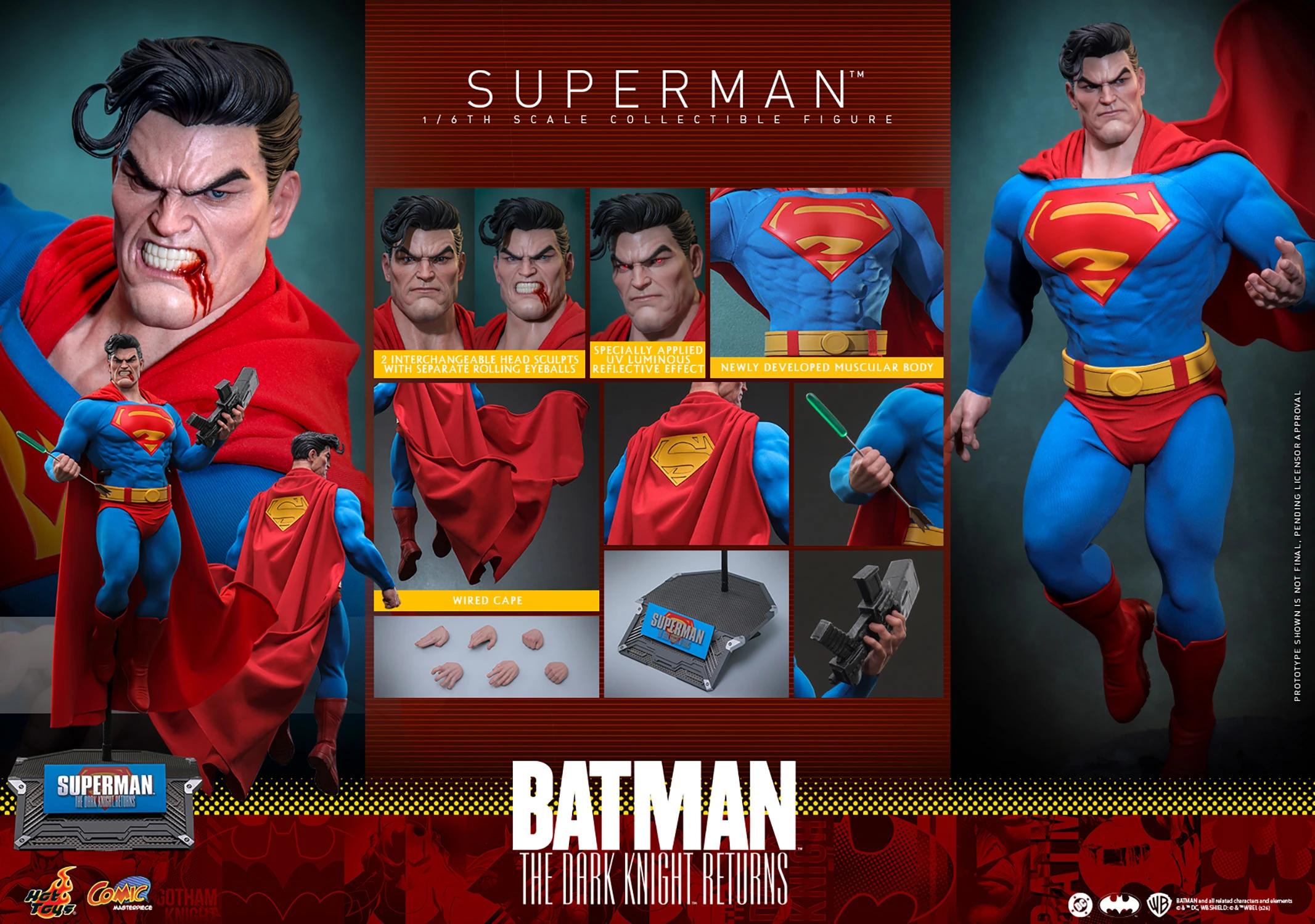 Superman Sixth Scale Figure by Hot Toys