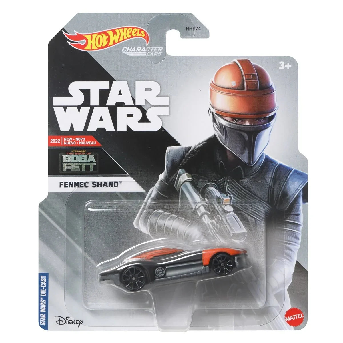 Star Wars Hot Wheels Character Cars Fennec Shand