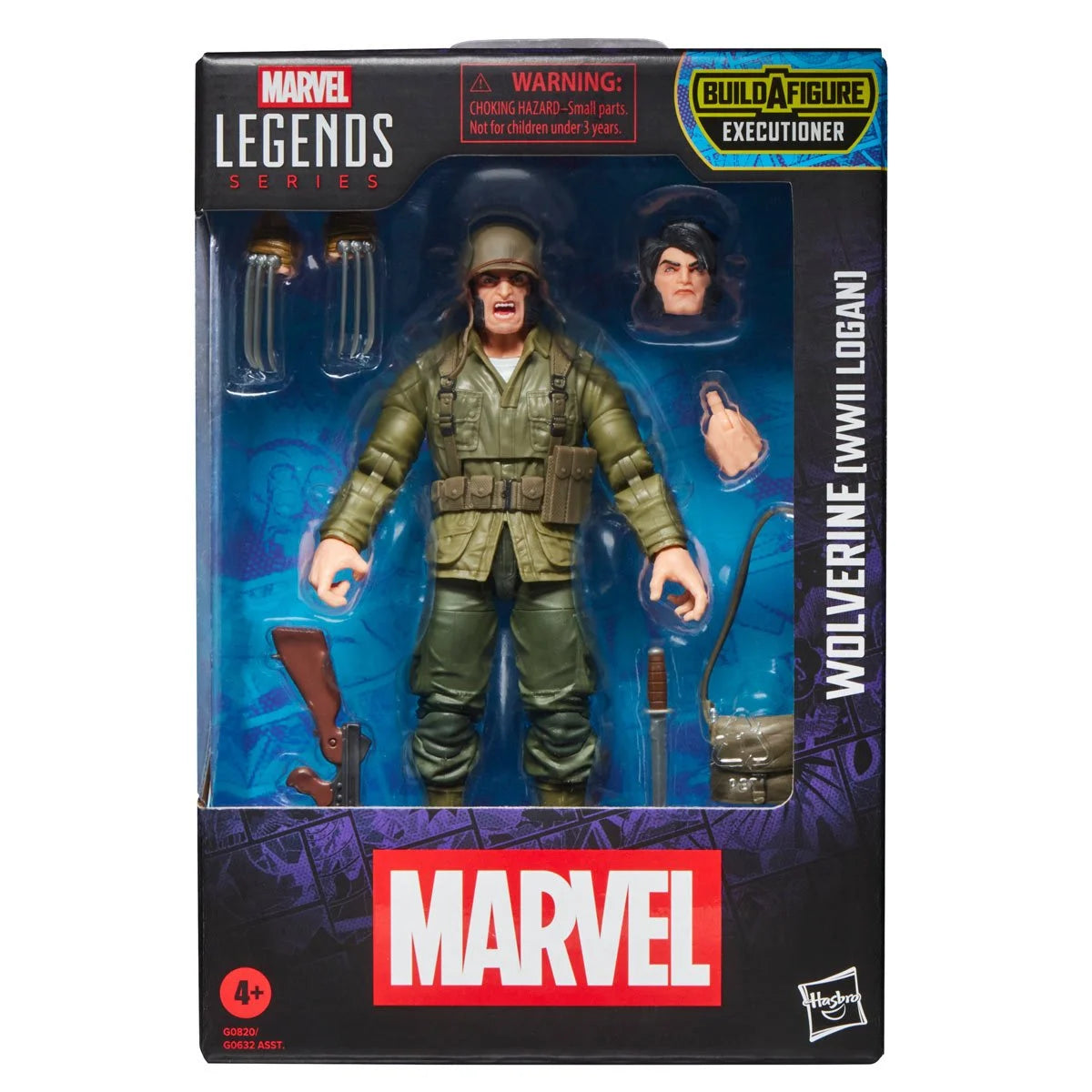 Marvel Legends Series Wolverine (WWII Logan) X-Men Comics Action Figure