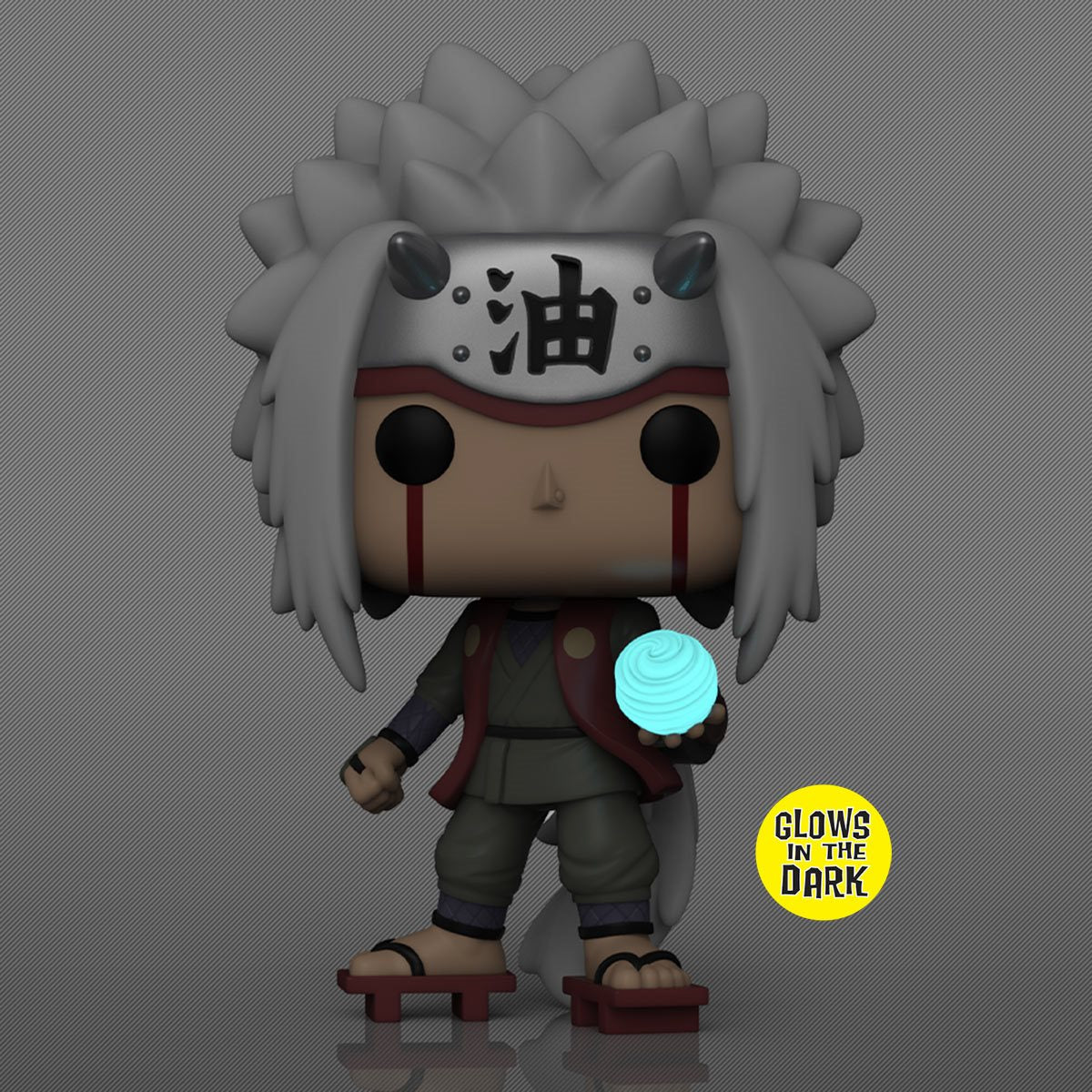 Naruto: Shippuden Jiraiya with Rasengan Glow-in-the-Dark Vinyl Figure By Funko Pop!