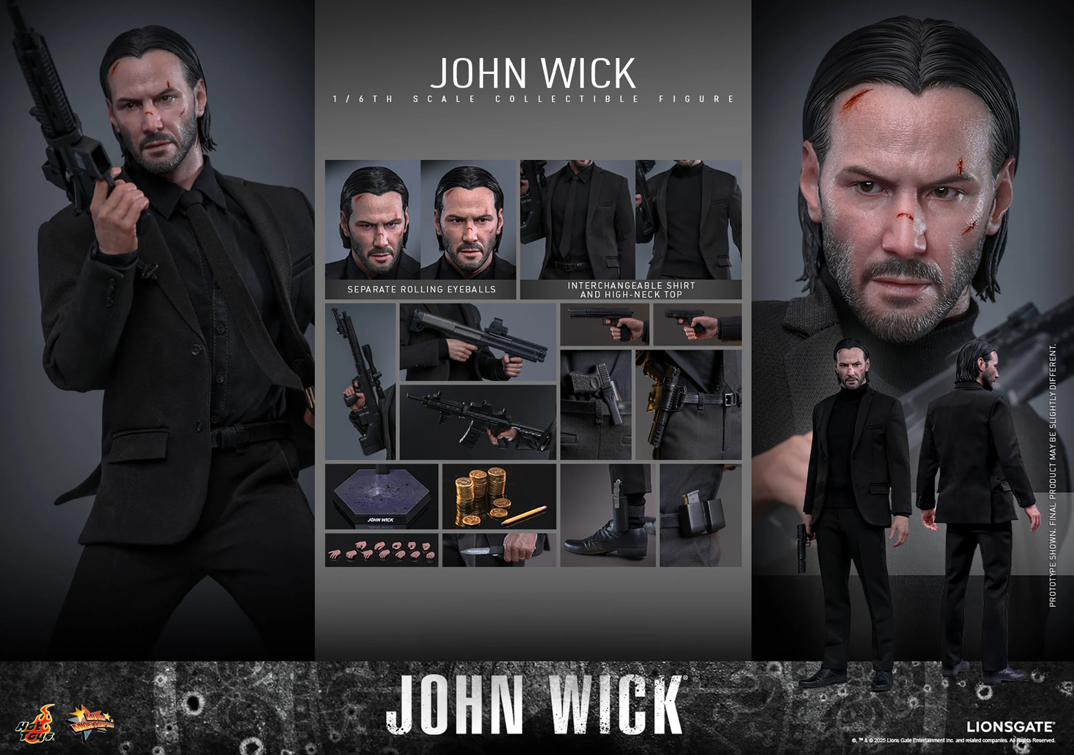 John Wick Sixth Scale Figure by Hot Toys