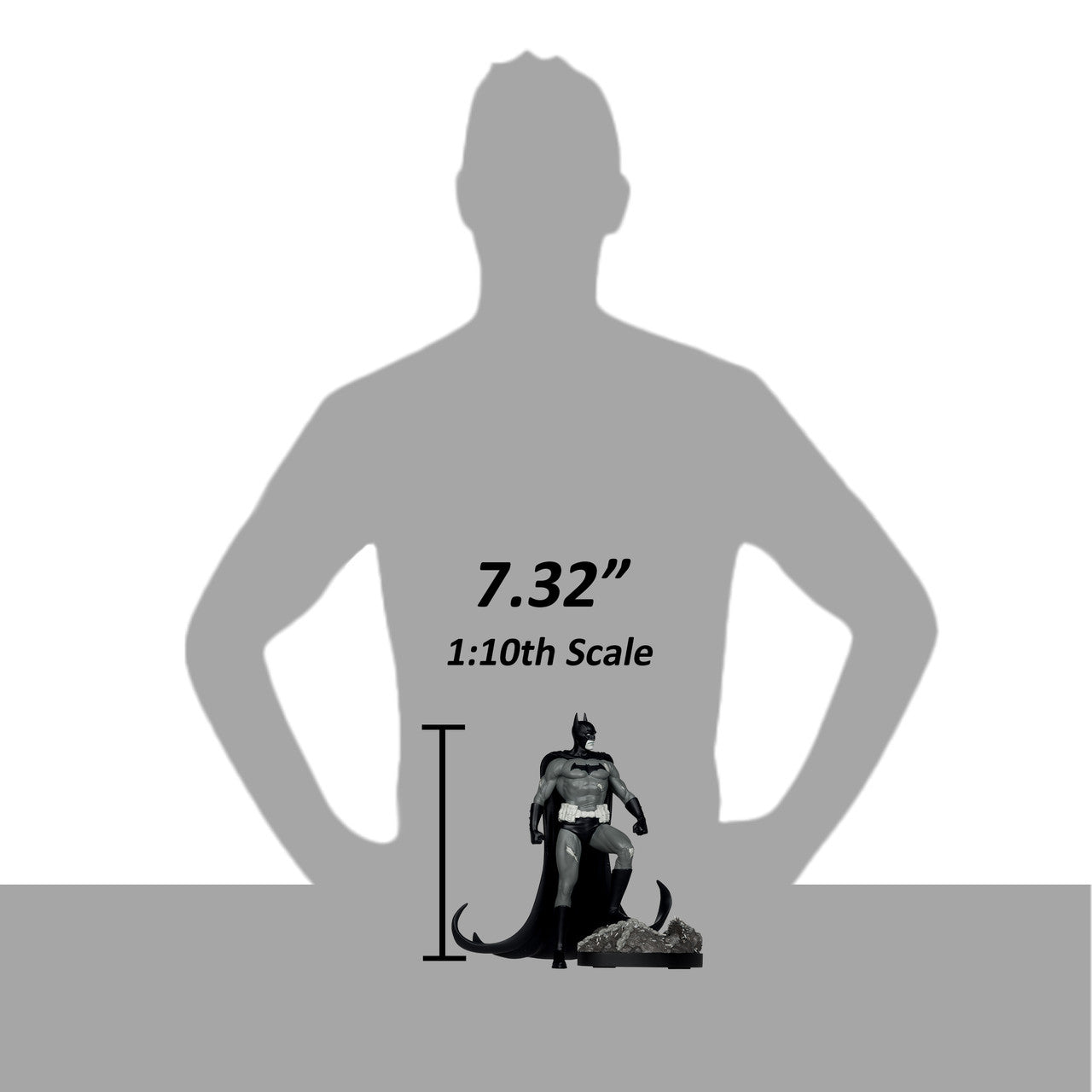 Batman Black & White: Batman Resin Statue by Bjorn Barends