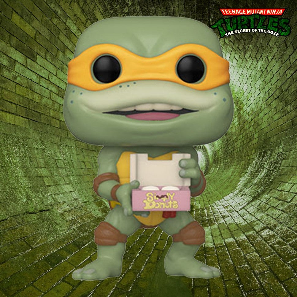 Teenage Mutant Ninja Turtles II: The Secret of the Ooze - Michelangelo Funko Pop !