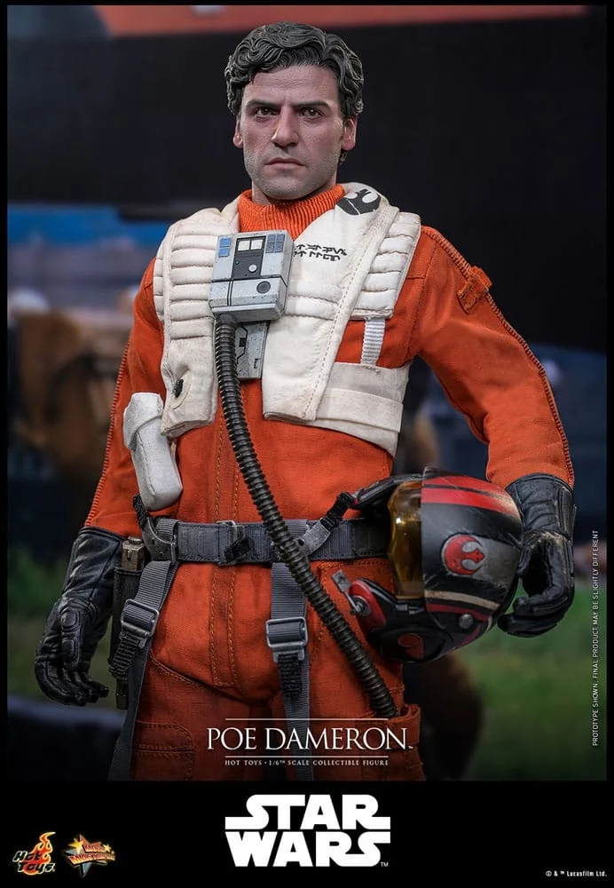 Star Wars: The Force Awakens Poe Dameron Figure by Hot Toys