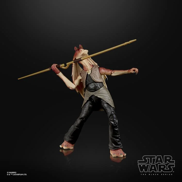 Star Wars The Black Series Deluxe Jar Jar Binks Action Figure