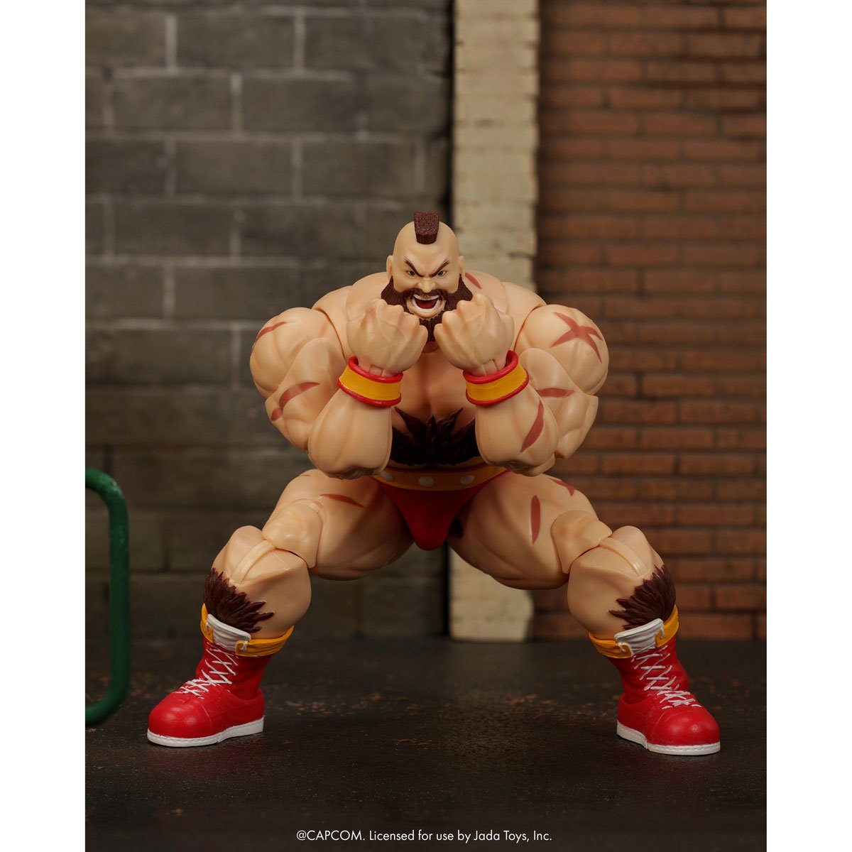 Ultra Street Fighter II Zangief Deluxe Scale Action Figure by Jada Toys