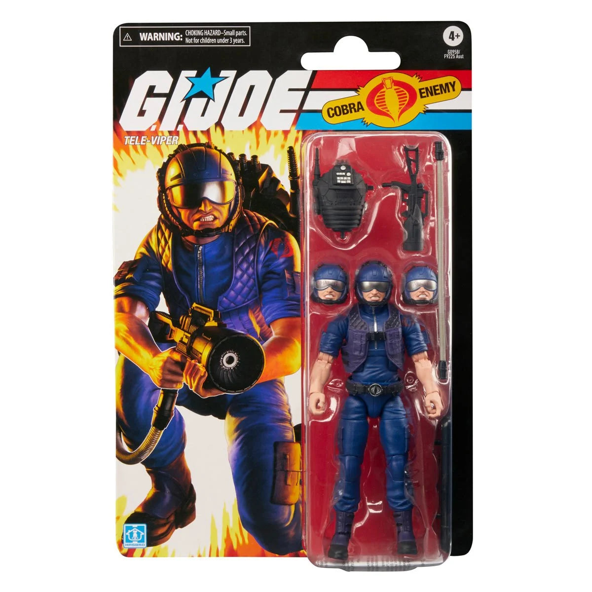 G.I. Joe Classified Series Retro Cardback Tele-Viper Action Figure