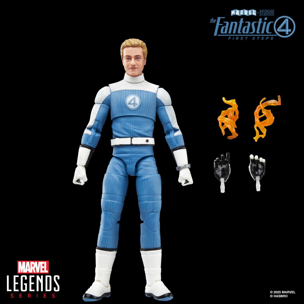 The Fantastic Four First Steps Marvel Legends Johnny Storm Action Figure
