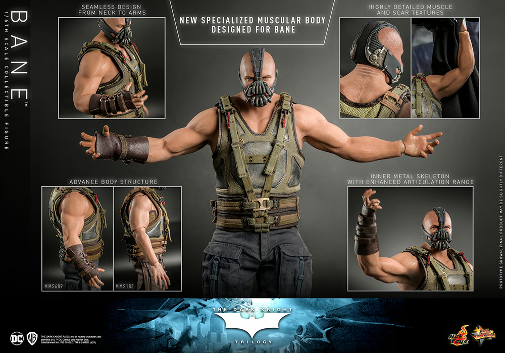 The Dark Knight Trilogy BANE by Hot Toys