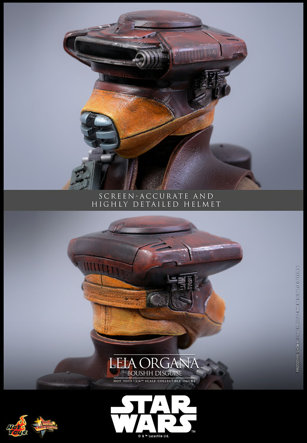 Leia Organa (Boushh Disguise) Sixth Scale Figure by Hot Toys