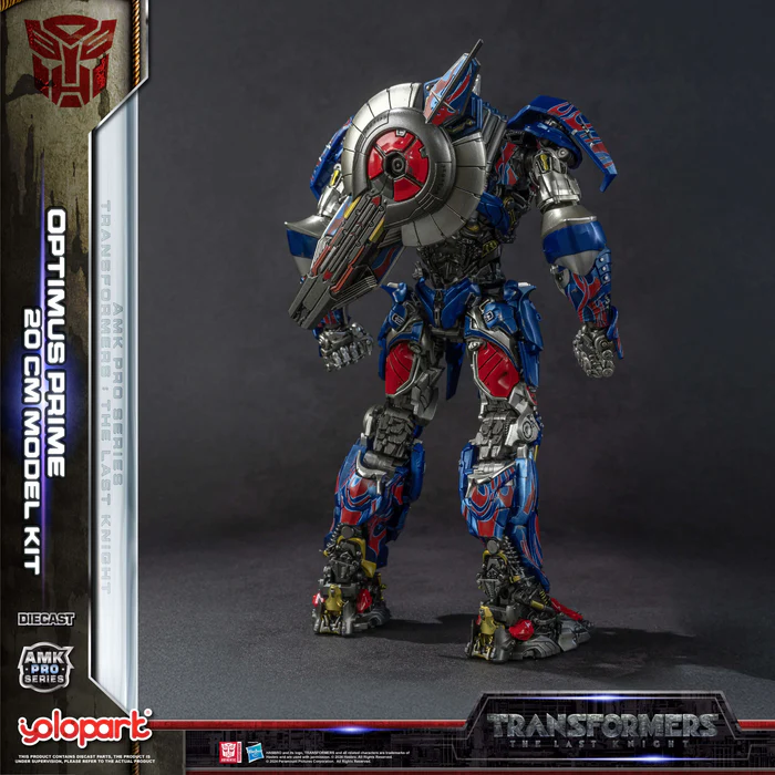 Transformers The Last Knight M5 Optimus Prime Model Kit AMK PRO Series By Yolopark