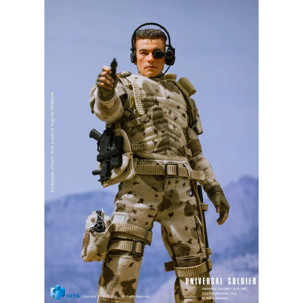 Universal Soldier Luc Deveraux Exquisite Figure