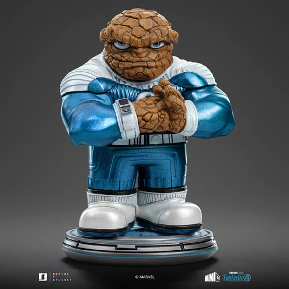 The Fantastic Four: First Steps MiniCo Limited Edition Metallic Vinyl 4 Pack Figure