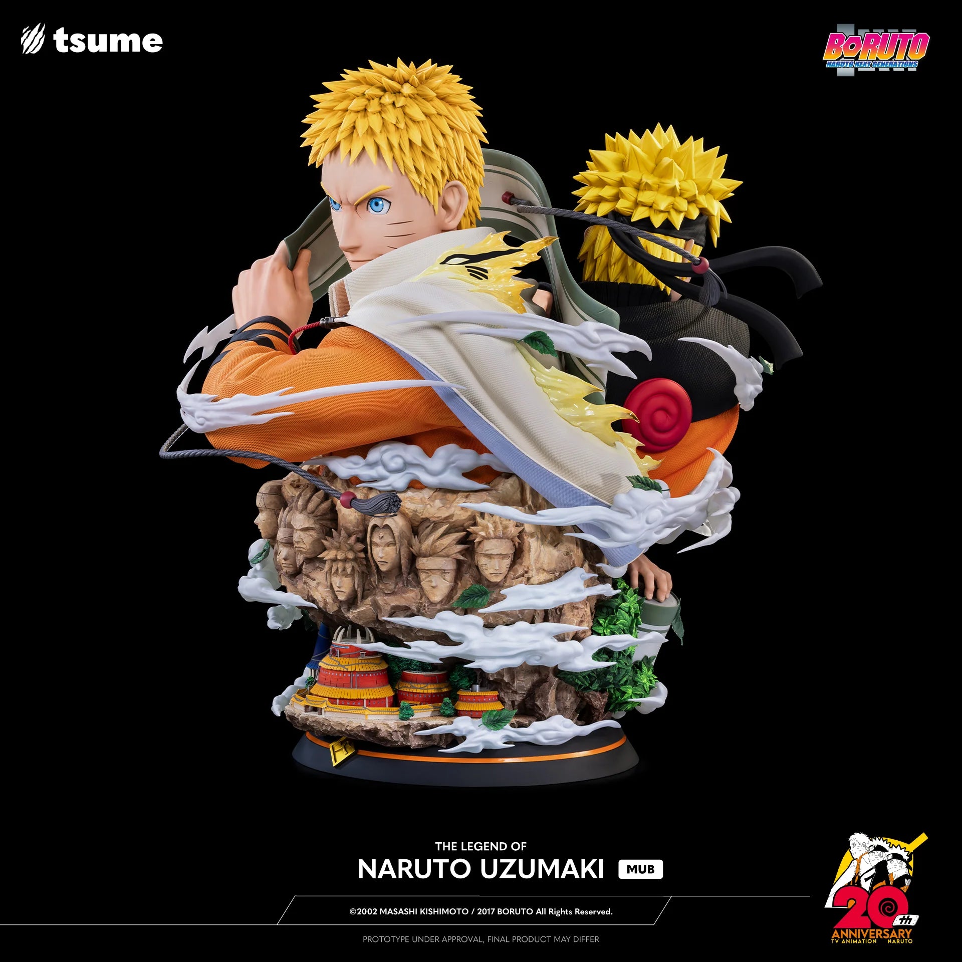 The Legend of Naruto Uzumaki Bust BY Tsume