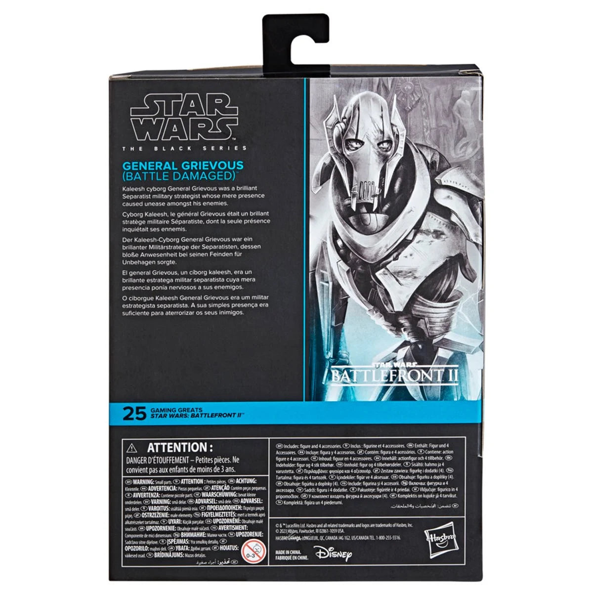 Star Wars The Black Series Gaming Greats General Grievous Action Figure