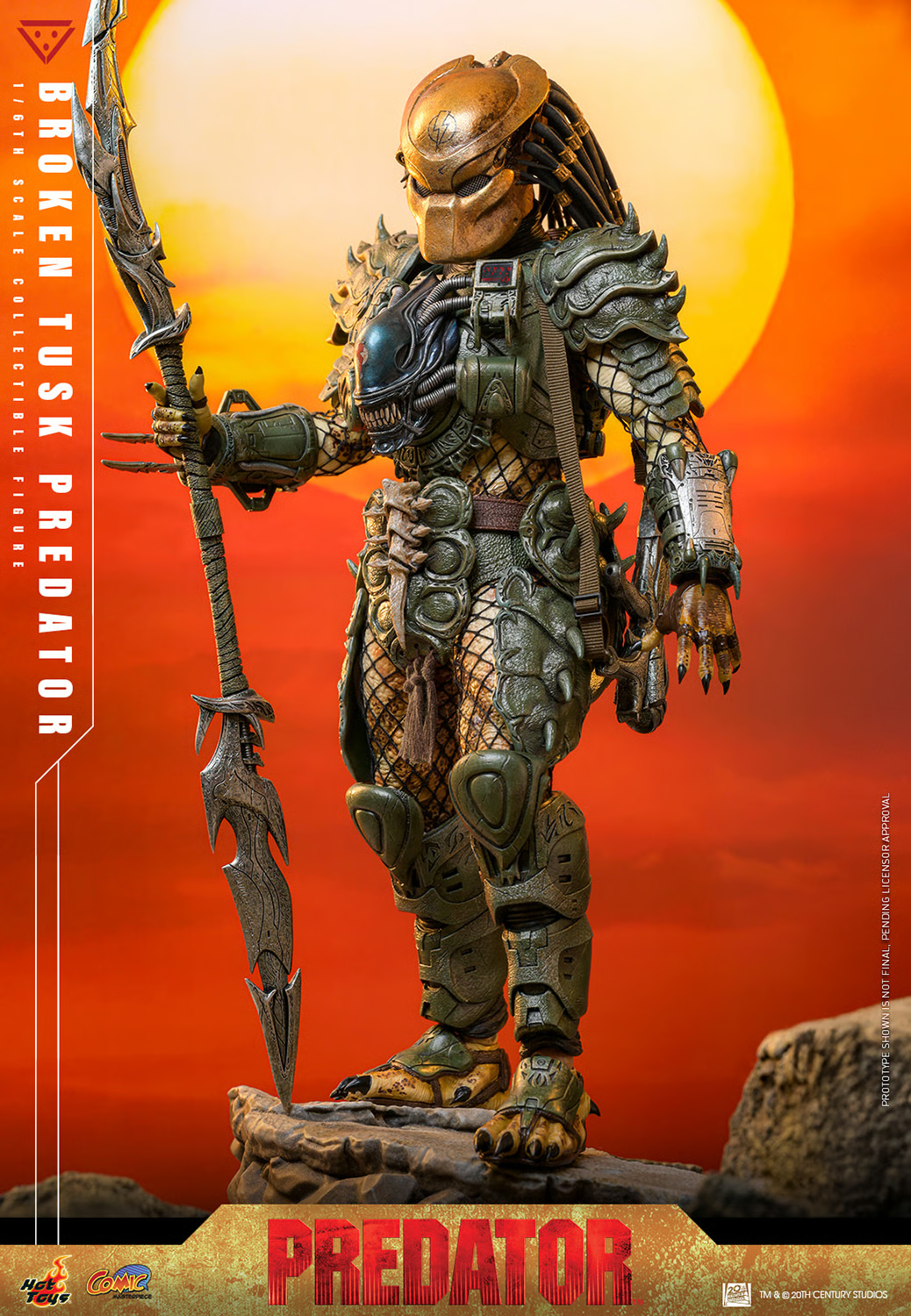 Broken Tusk Predator Sixth Scale Figure by Hot Toys