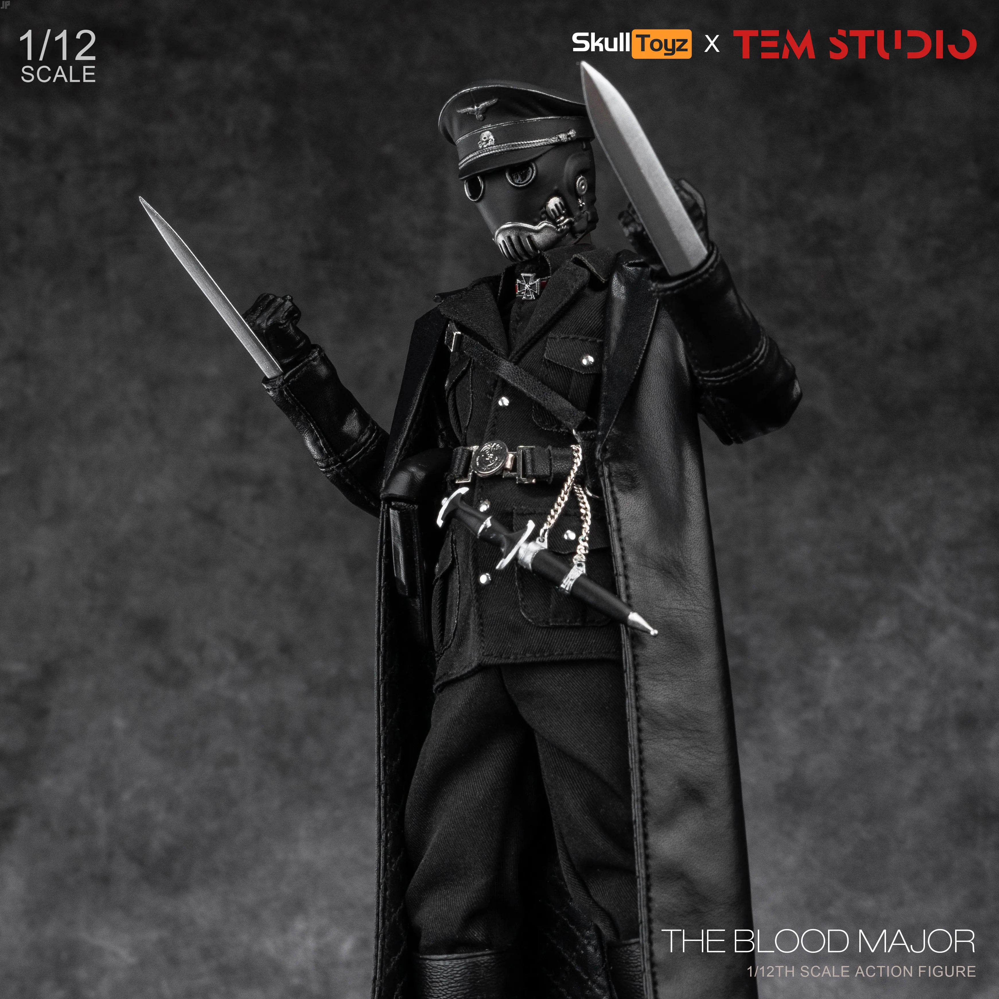 The Blood Major Action Figure from TEM STUDIO x Skull Toyz