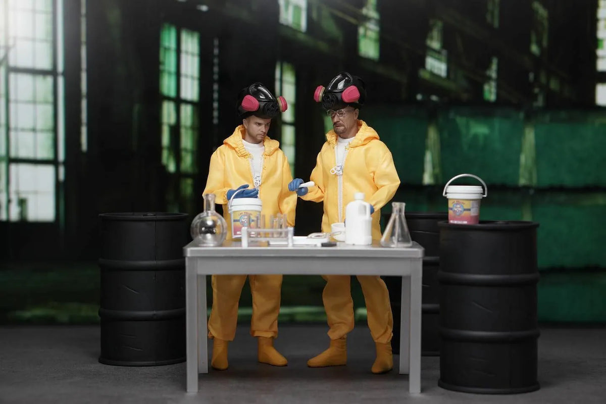 Manipple 1/12 Drug Dealer Hazmat Suit Combo (Two Pack Set)