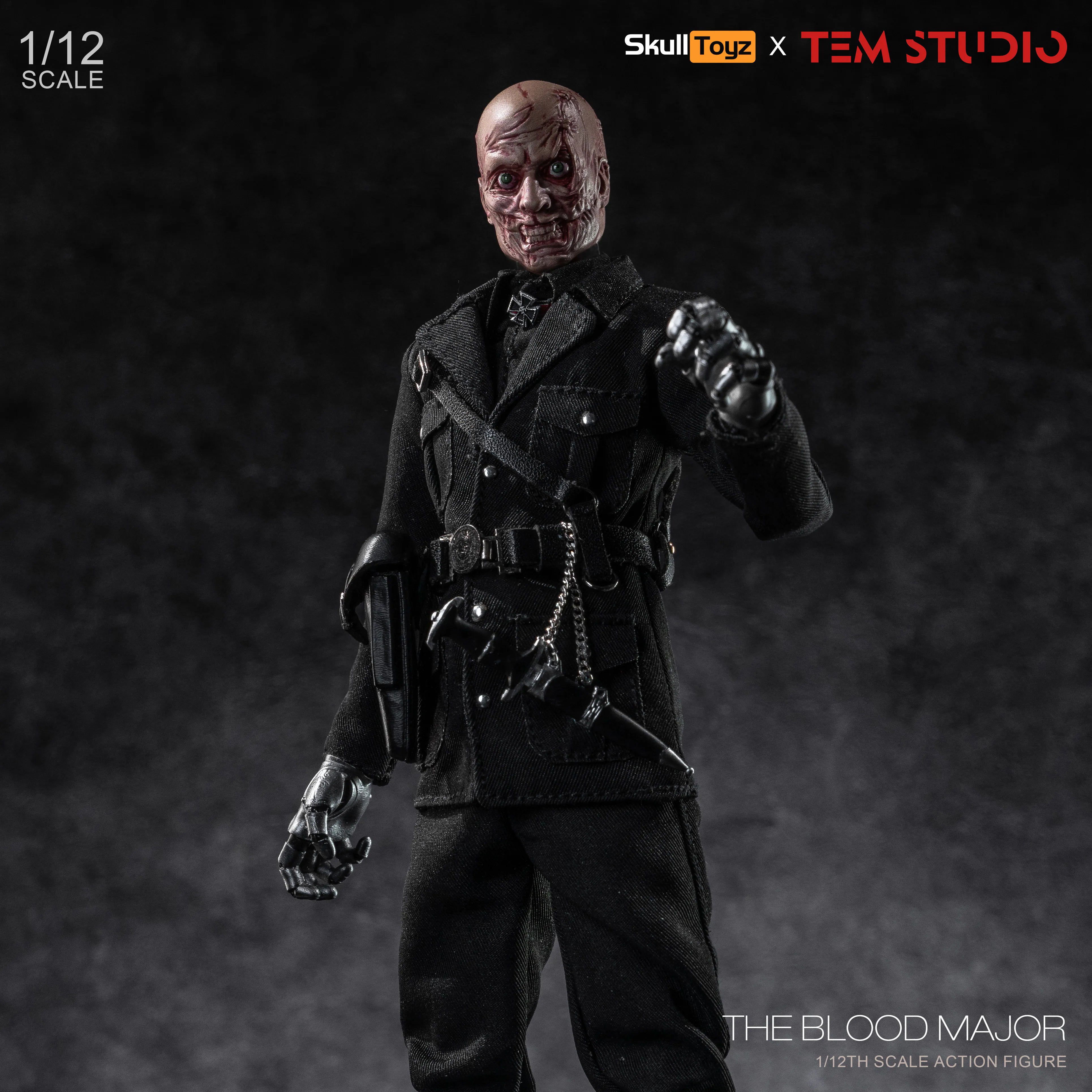 The Blood Major Action Figure from TEM STUDIO x Skull Toyz