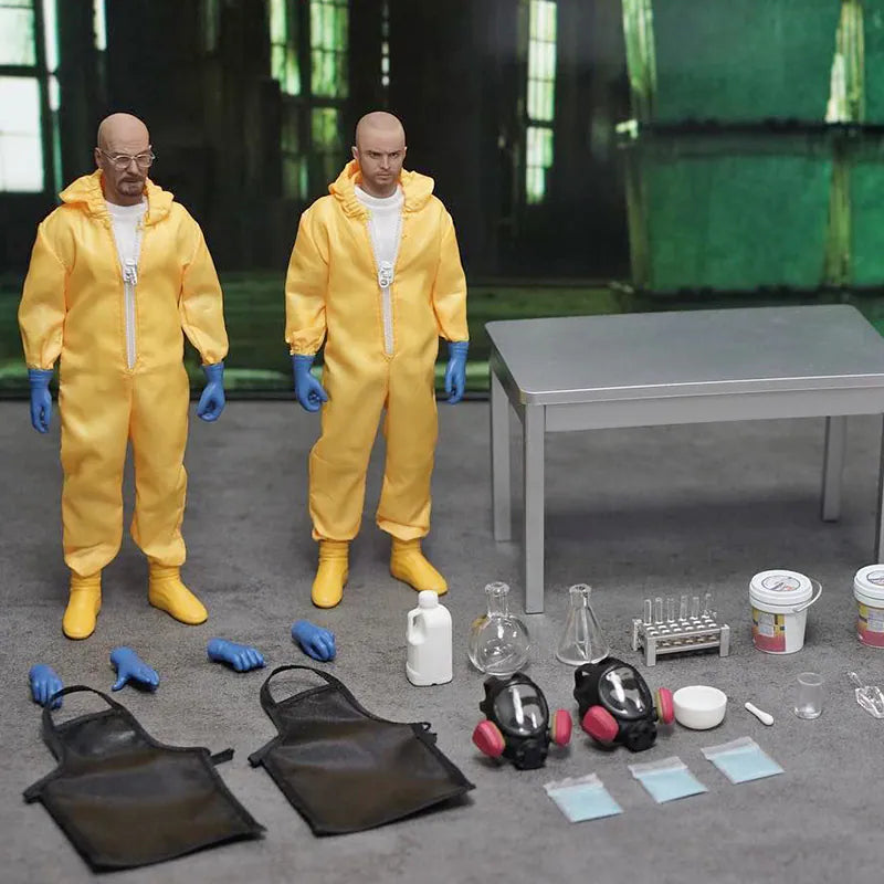 Manipple 1/12 Drug Dealer Hazmat Suit Combo (Two Pack Set)