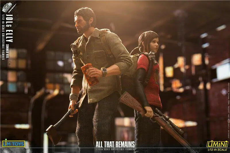 LIMTOYS 'The Rest of US' Joel & Ellie 2 Pack Action Figures