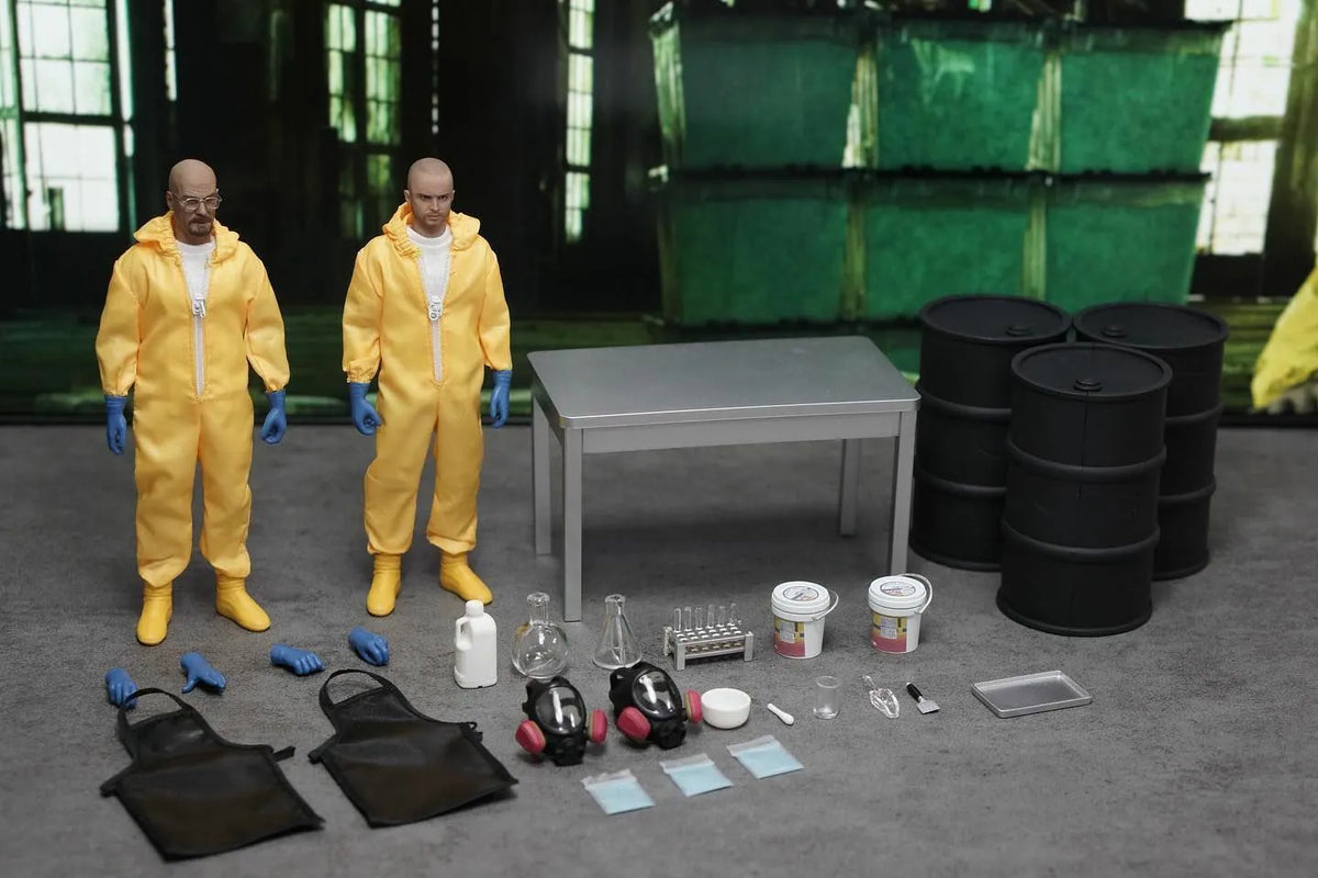Manipple 1/12 Drug Dealer Hazmat Suit Combo (Two Pack Set)
