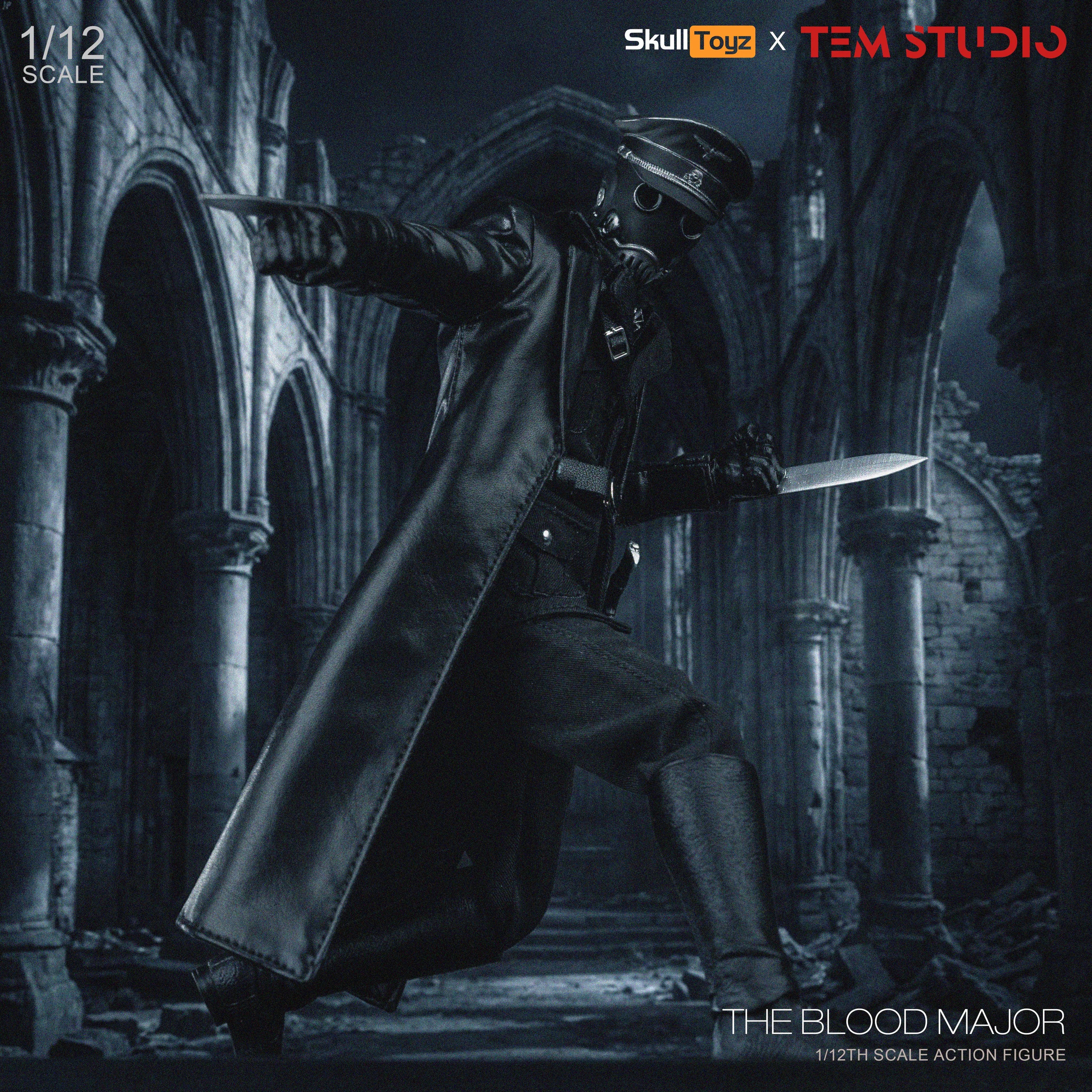 The Blood Major Action Figure from TEM STUDIO x Skull Toyz