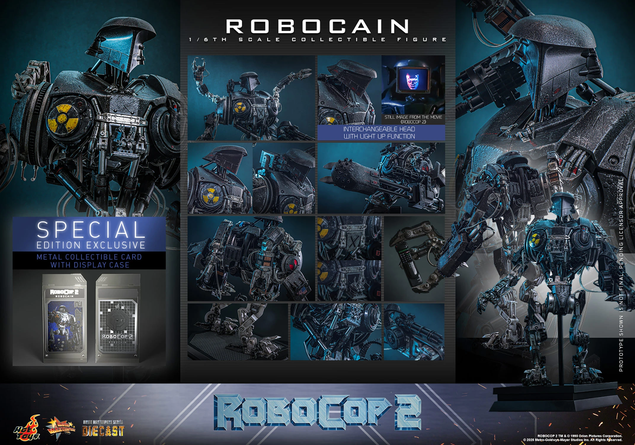 RoboCop 2 RoboCain (Special Edition) by Hot Toys