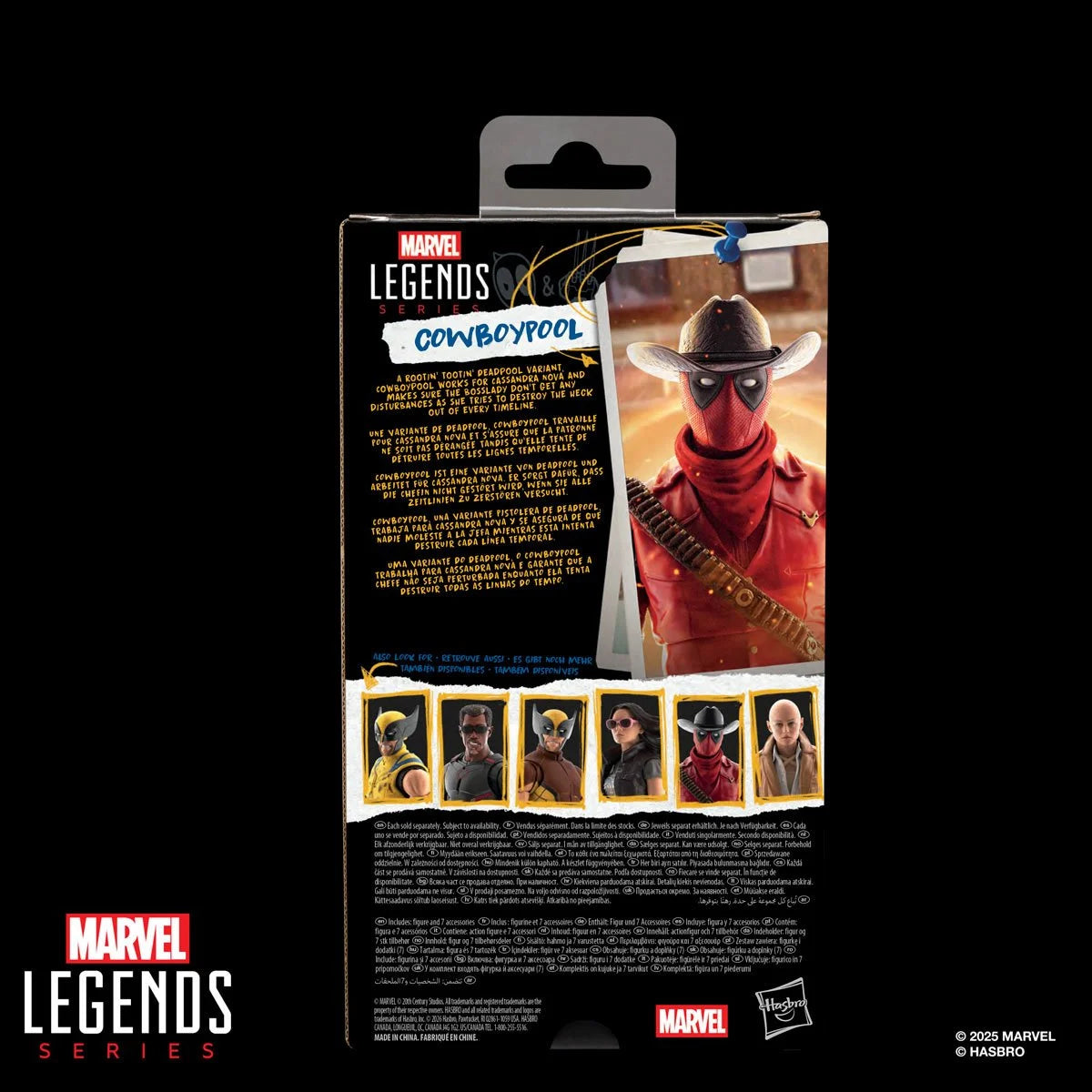 Deadpool & Wolverine Marvel Legends Cowboypool Action Figure