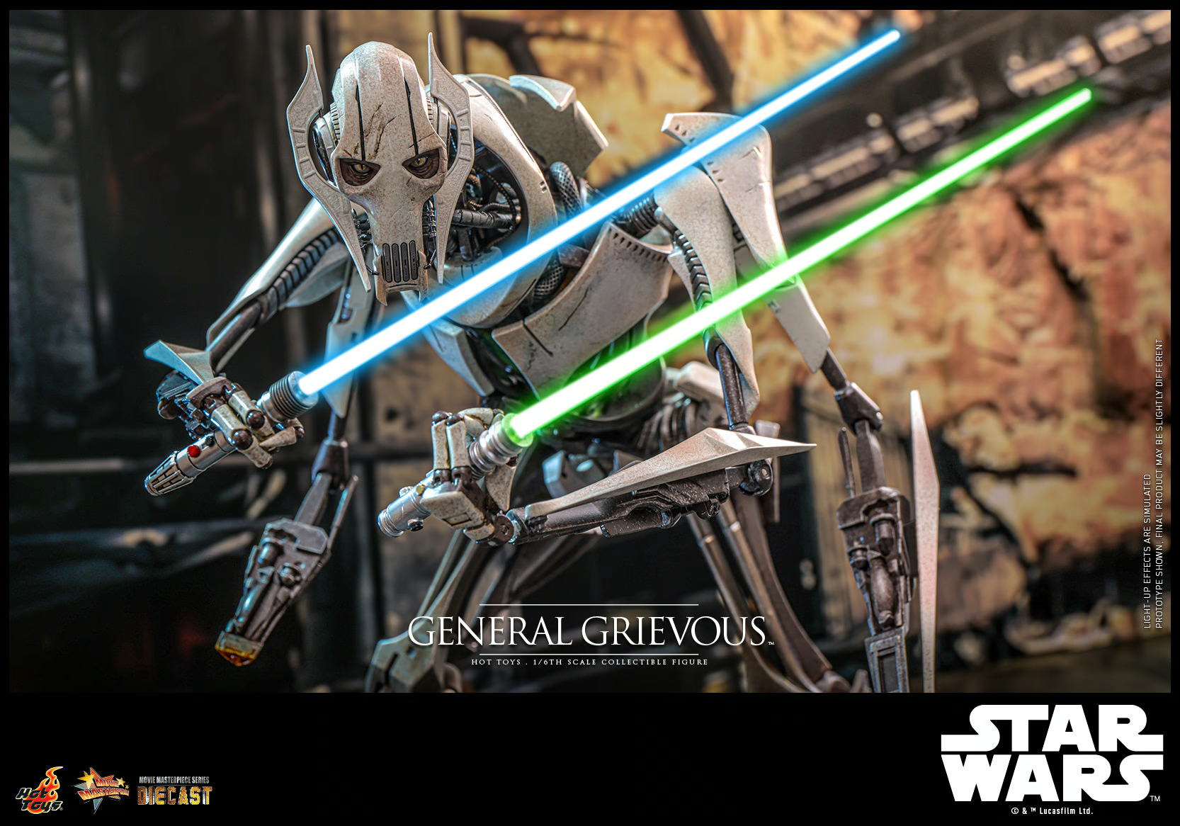 General Grievous Sixth Scale Figure by Hot Toys