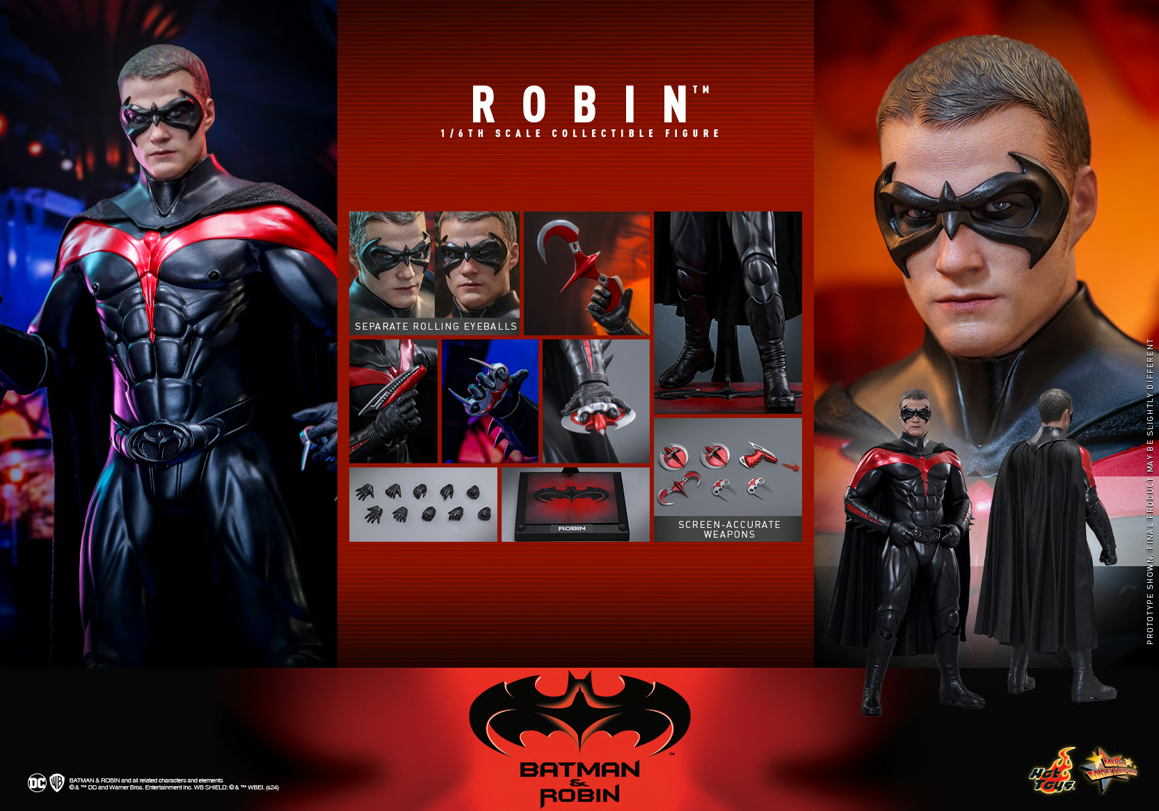 Robin (Batman and Robin) Sixth Scale Figure by Hot Toys