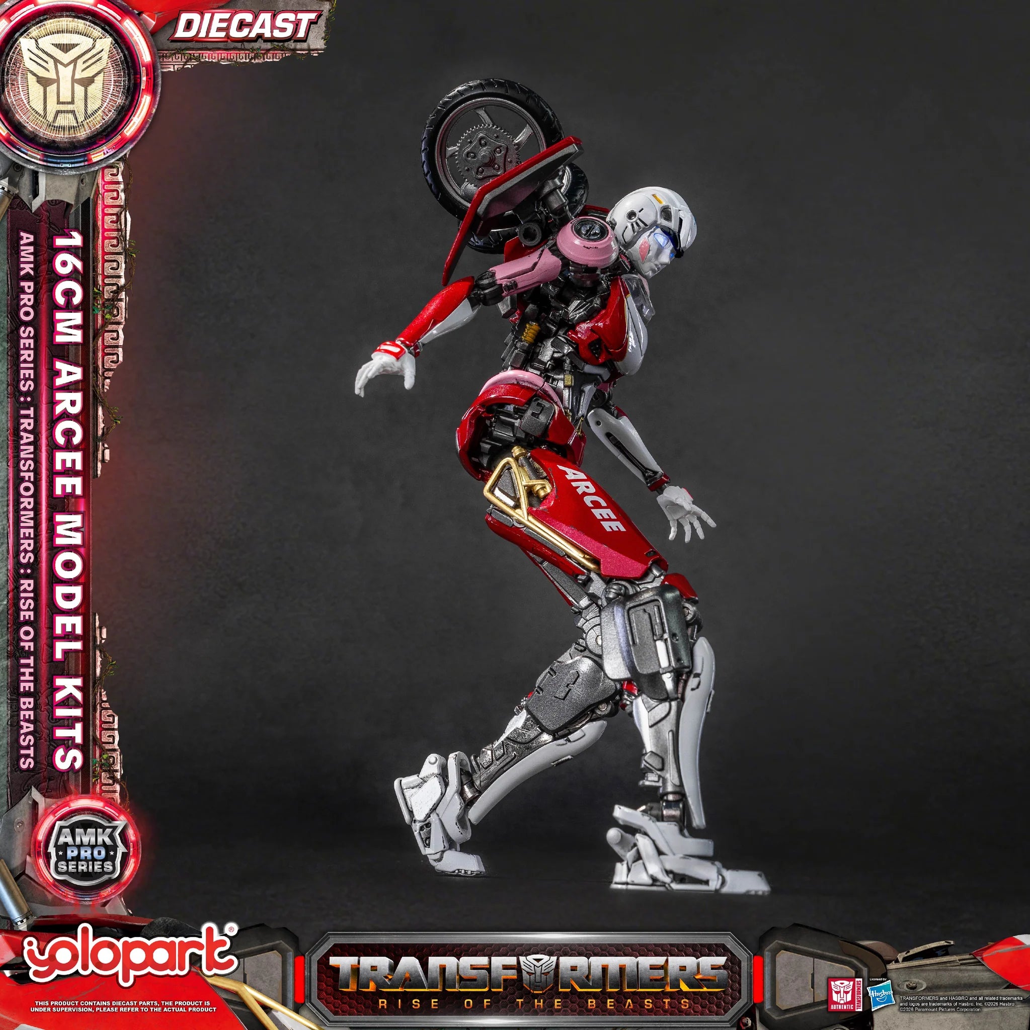 Transformers Rise of the Beast AMK PRO Series Arcee Model Kit by Yolopark