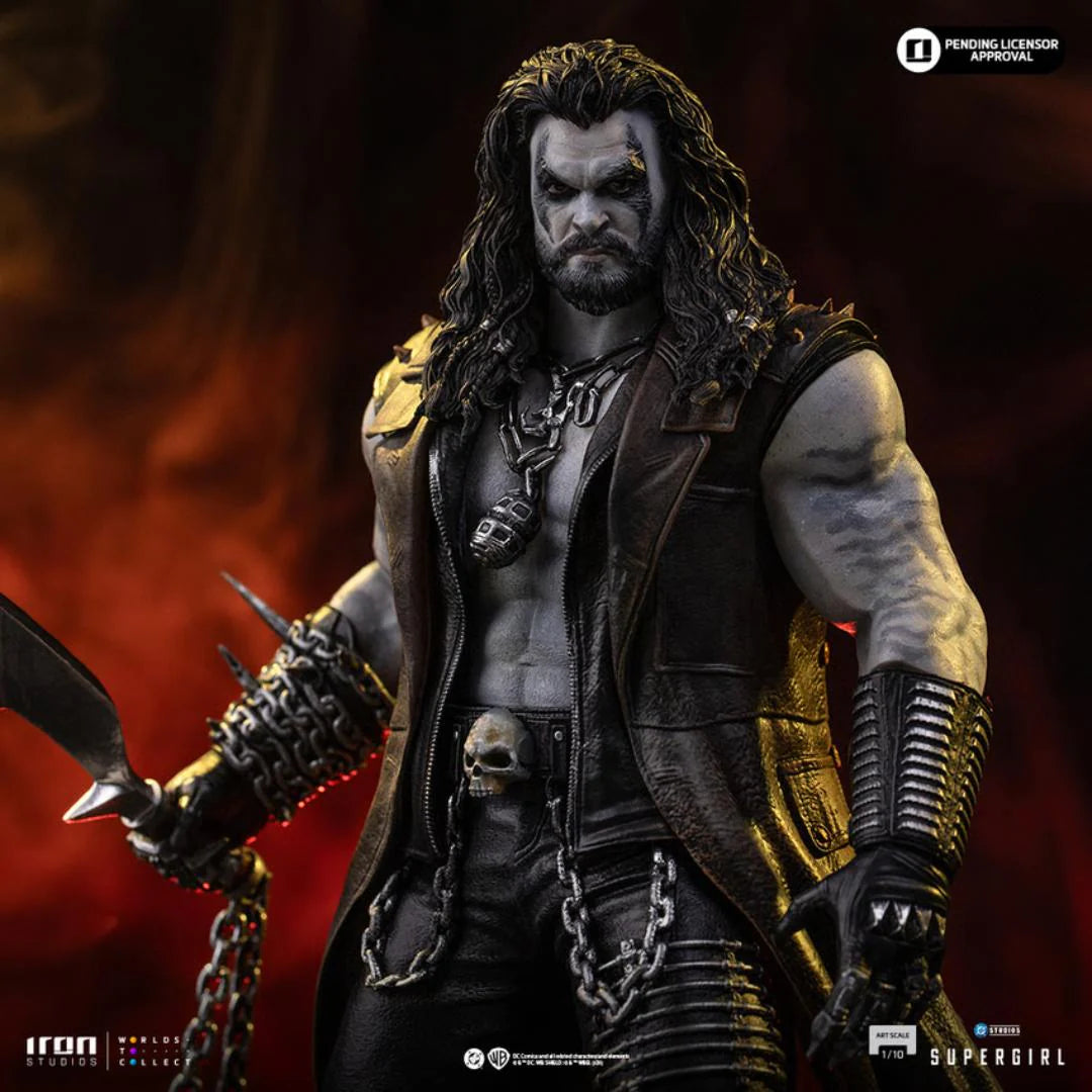 Lobo Statue Supergirl Movie Art Scale 1/10 by Iron Studios