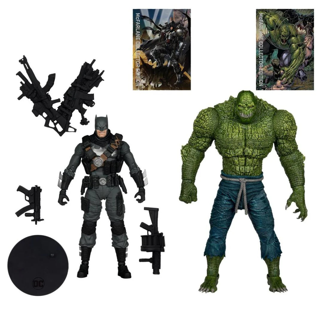 The Grim Knight vs Killer Croc (Dark Multiverse) 2 Pack Figure