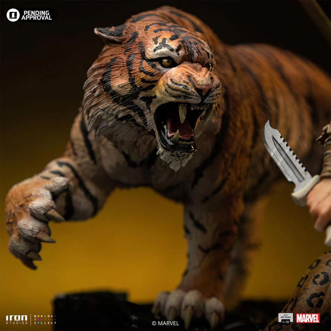 Kraven Spider-Man vs Villains Diorama Statue By Iron Studios