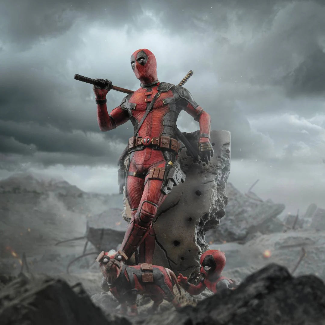 Deadpool - Deadpool & Wolverine Statue By Iron Studios