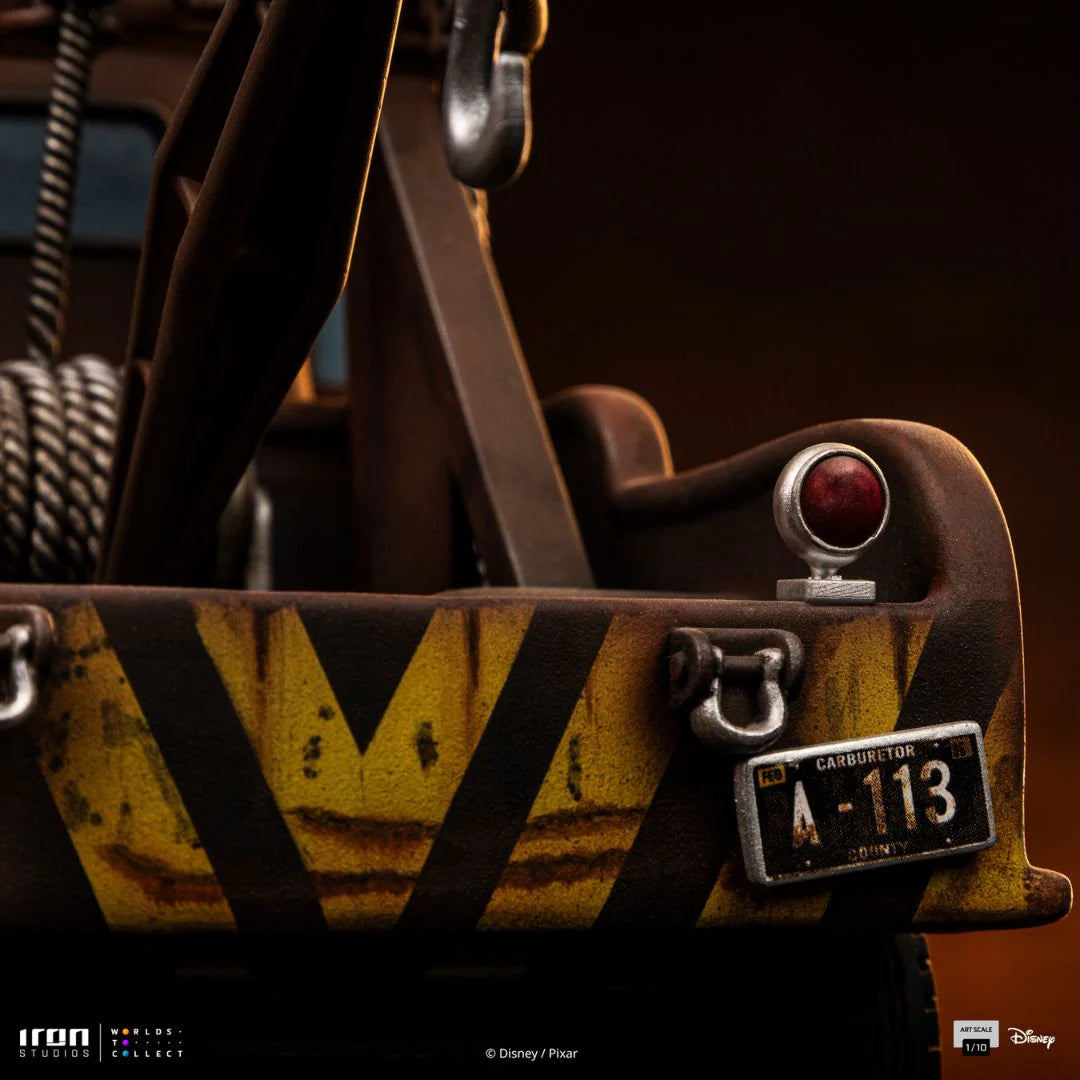 Tow Mater Art Statue By Iron Studios