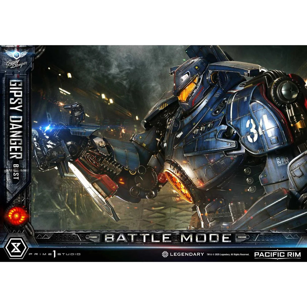 Gipsy Danger Battle Mode (Regular Version) Statue By Prime1 Studio